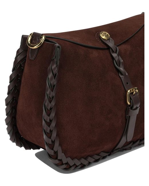 Etro Brown Medium "Pony" Shoulder Bag