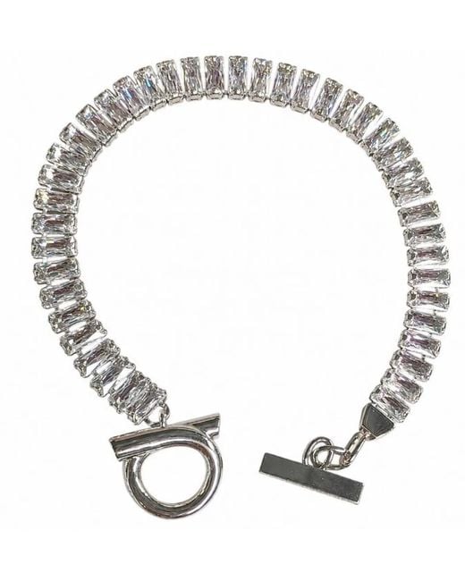 Ferragamo White Brass Jewelry