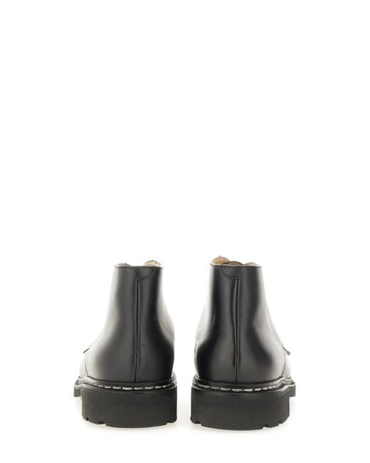 Paraboot Black Leather Boot for men