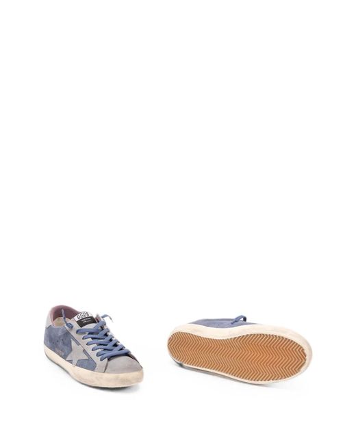 Golden Goose Deluxe Brand White Super Star Sneakers for men