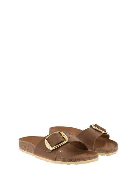 Birkenstock Brown Madrid Big Buckle