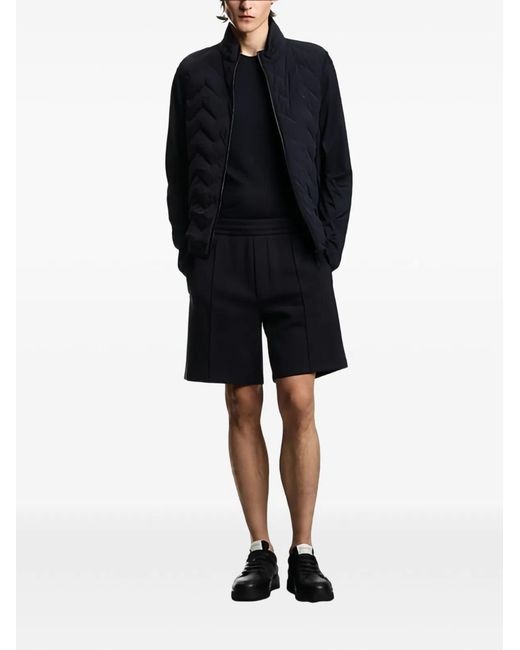 Emporio Armani Black Cotton Shorts for men