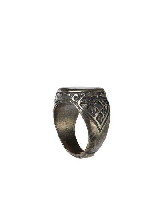 Goti Black Anello for men