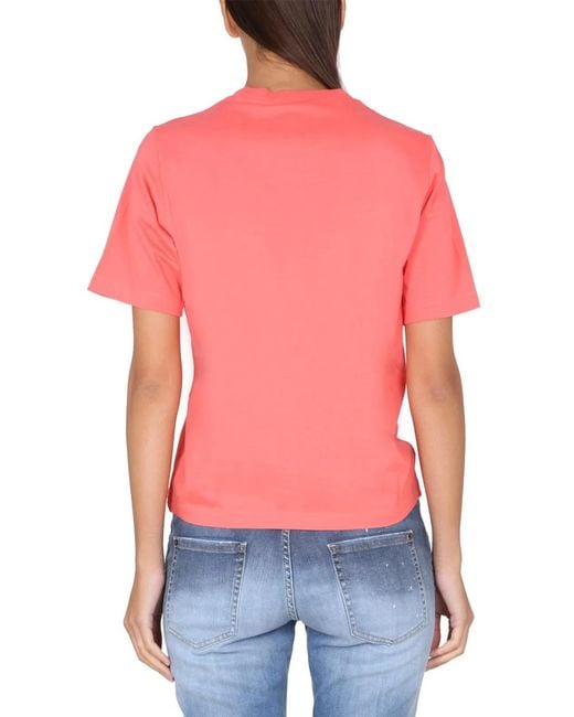 DSquared² Red T Shirt With Logo