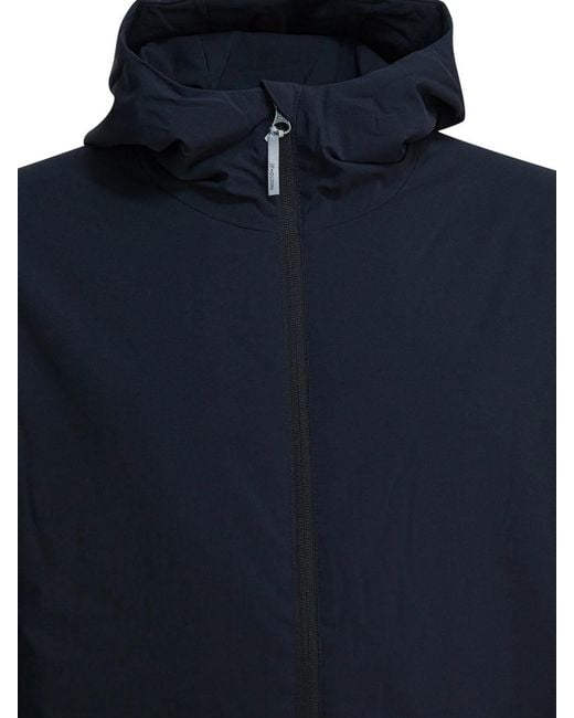 Houdini Sportswear Blue Recycled Polyester Blend Jacket for men