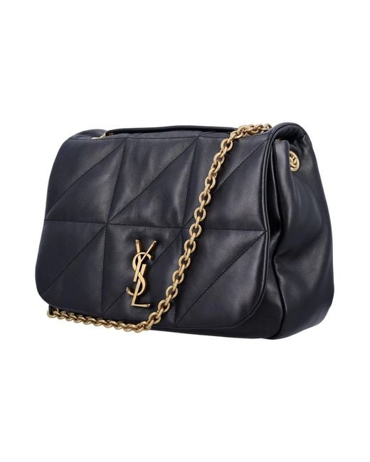 Saint Laurent Black Nappa Leather Medium Jamie 4.3 Shoulder Bag
