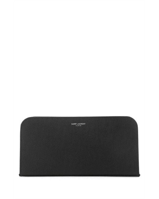 Saint Laurent Black Portafoglio for men