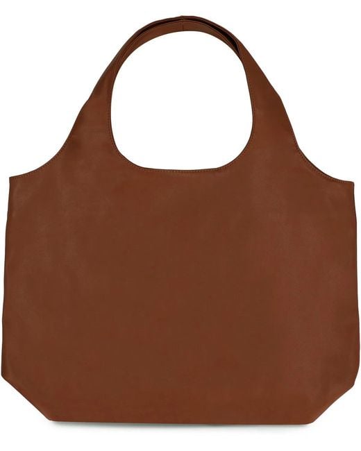 A.P.C. Brown Ninon Tote Bag