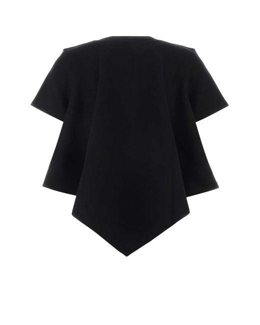 Loewe Black Cotton Blend T-Shirt