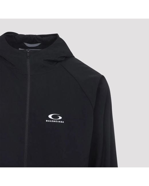 Balenciaga Black Technical Tracksuit Jacket for men