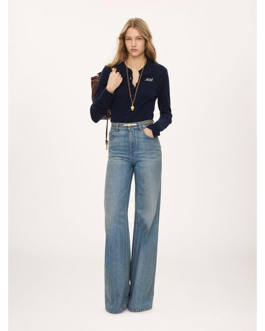 Chloé Blue Cardigan