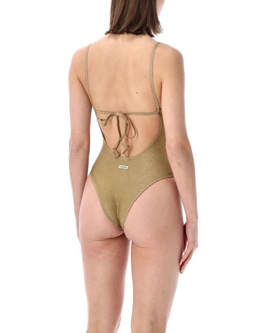 MATINEÉ Metallic Lilly Lurex One-Piece Swimsuit