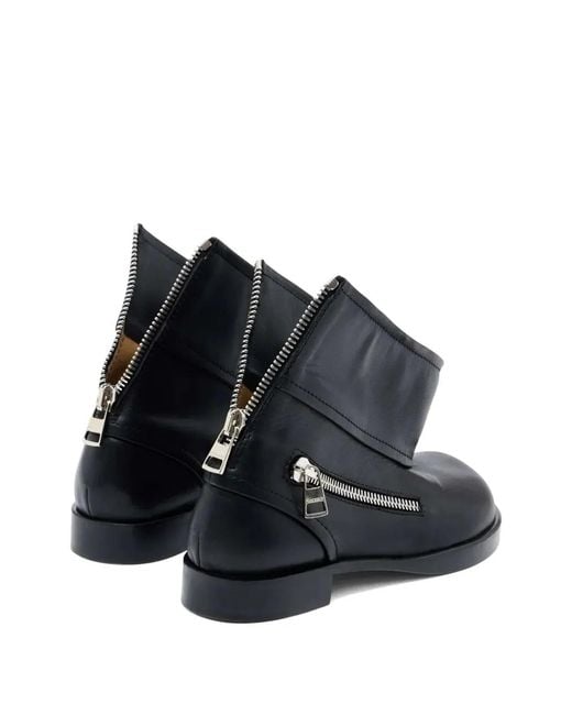 J.W. Anderson Black Biker Boots
