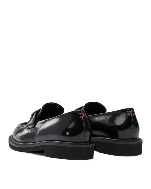 Halmanera Black Loafers & Slippers