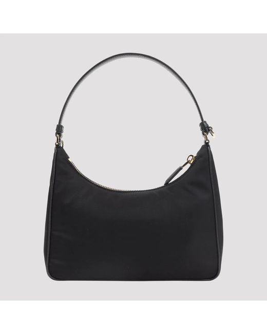Prada Black Bags, 100% Poliammide Riciclata