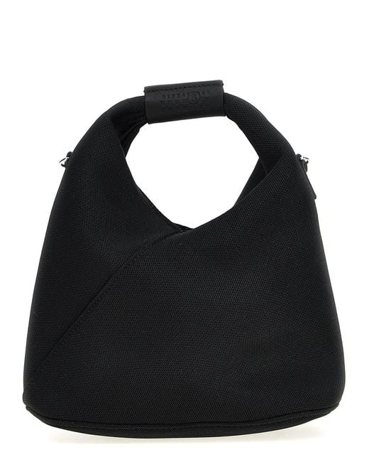 MM6 by Maison Margiela Black 'Japanese Mesh' Crossbody Bag
