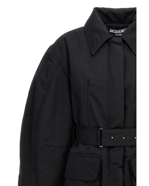 Jacquemus Black 'Le Blouson Bari' Jacket