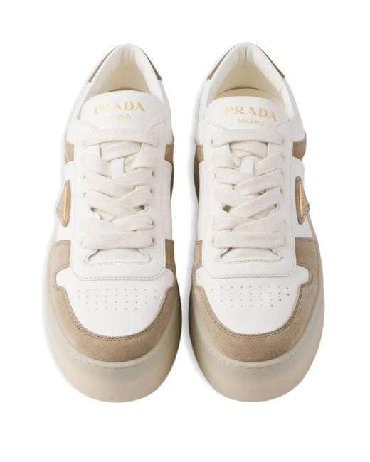 Prada White Downtown Bold