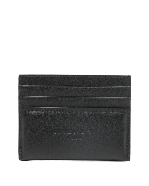 Givenchy Black Calf Leather Padded Card for men