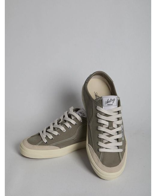 Autry Gray Windscape Low Sneakers for men