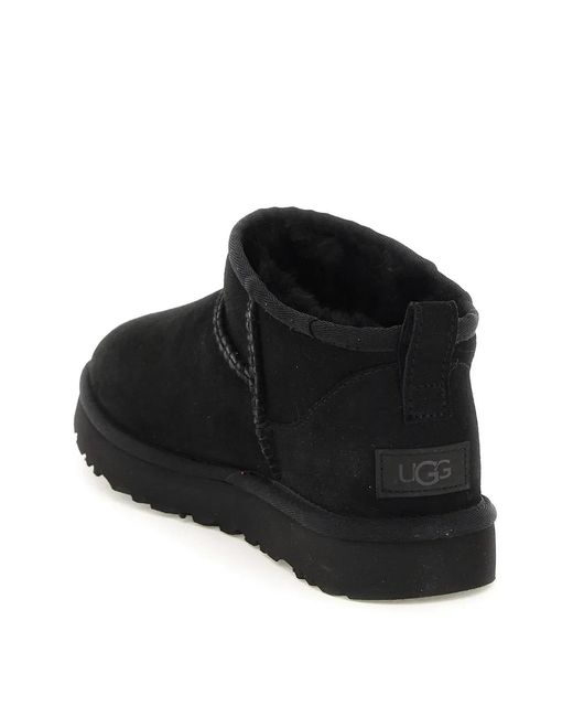 Ugg Black Classic Ultra Mini