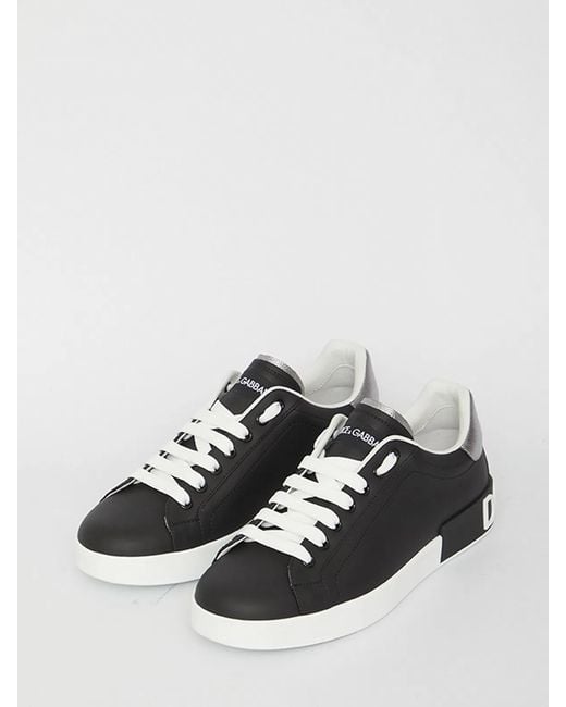 Dolce & Gabbana Black Dolce & Gabbana Low Top Sneaker for men