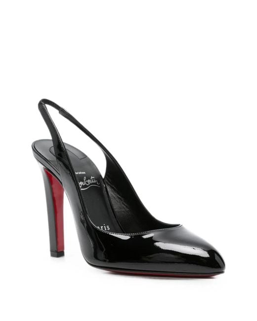 Christian Louboutin Black Fannylove Patent Leather Pumps