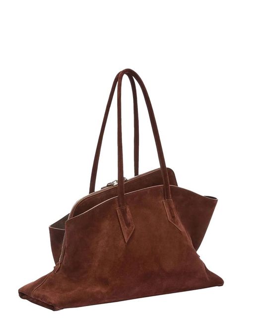 The Attico Brown The Walk Medium Bag