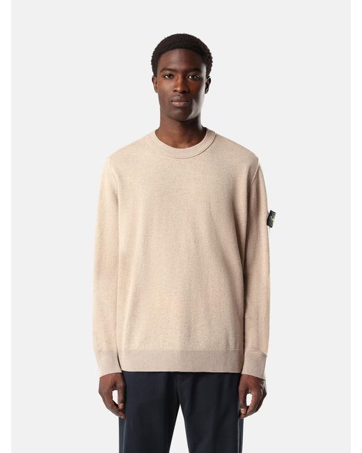Stone Island Natural 5100021 Sweater for men