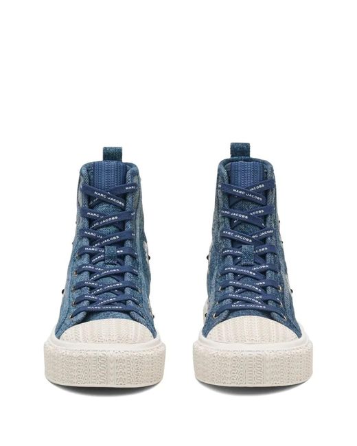 Marc Jacobs Blue The High Top Sneakers