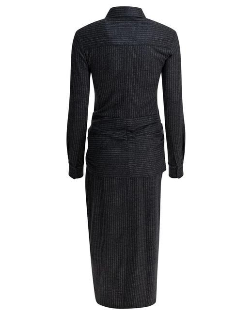 Isabel Marant Black "Rosalie" Virgin Wool Dress