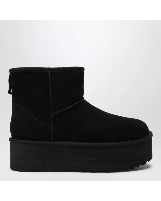 Ugg Black Classic Mini Platform Boots