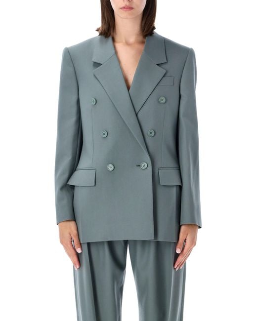 Chloé Blue Double Breast Jacket