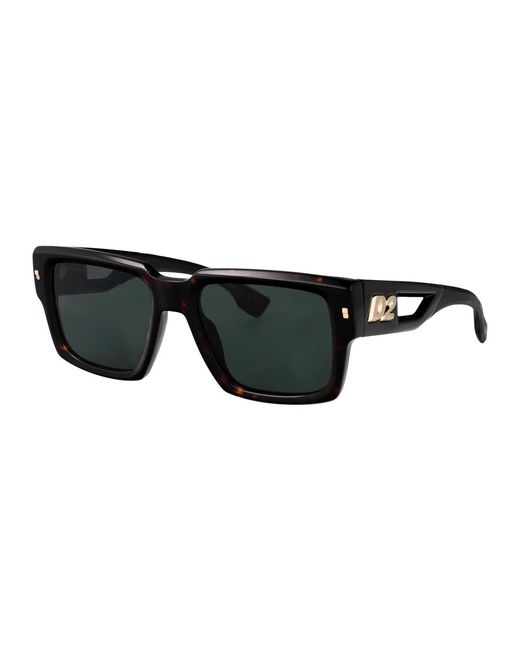 DSquared² Black Acetate Sunglasses for men