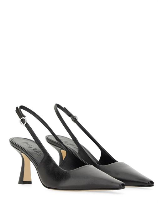 Aeyde Black Pump Slingback "Fernanda"