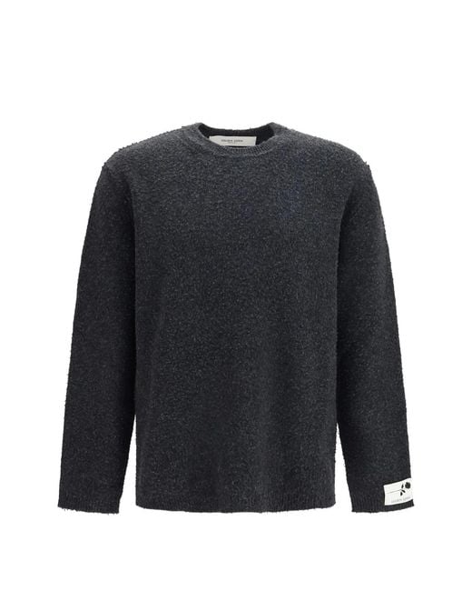 Golden Goose Deluxe Brand Blue Journey Merino Wool Sweater for men