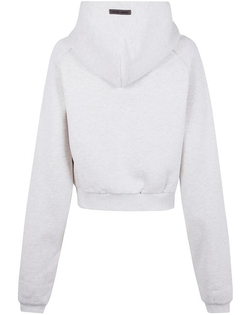 Fear Of God White 90's Raglan" Hoodie