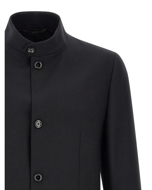 Lardini Black 'Field' Jacket for men