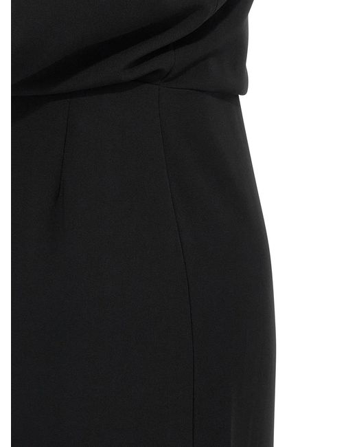 Max Mara Black 'Pentola' Dress