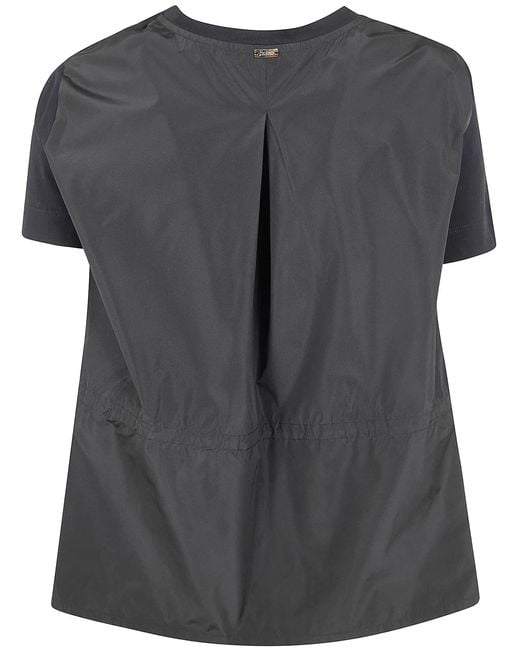 Herno Black Classic T-Shirt