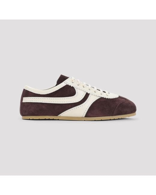 Dries Van Noten Brown Low Sneaker