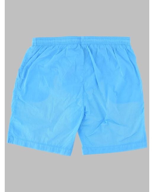 C P Company Blue Beachwear Boxer Shorts