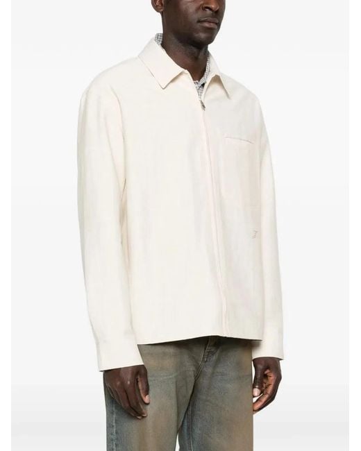 Jacquemus White Le Chemise Mecano for men