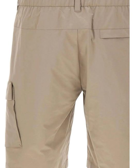 Herno Natural Cargo Functional Bermudas for men