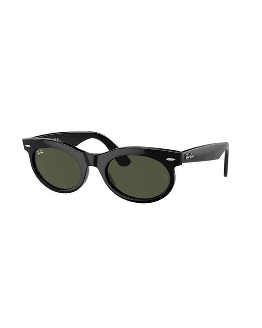 Ray-Ban Black Wayfarer Oval Rb2242 901/31 for men