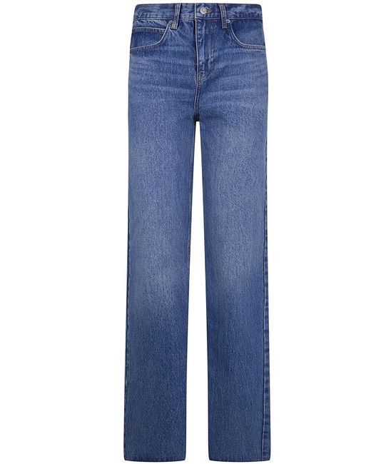 Frankie Shop Blue Medium Wash Cotton Dalston Jeans