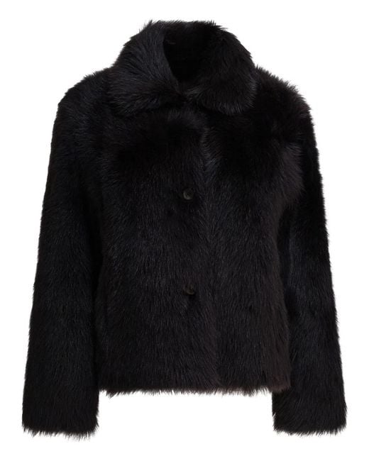 Semler Black Lamb Fur Coat