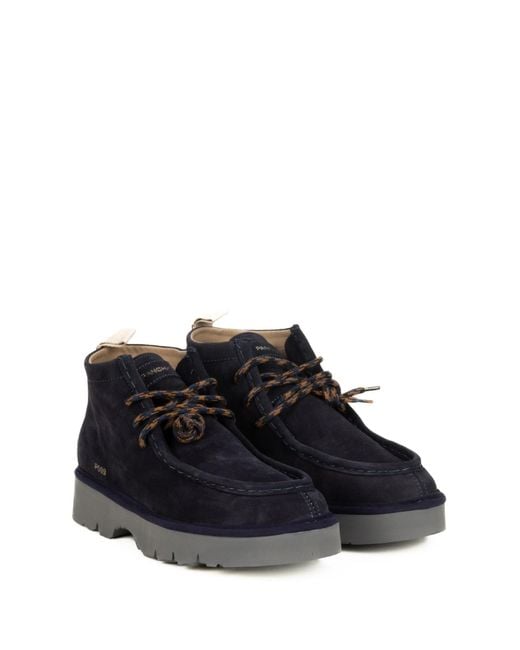 Pànchic Blue Boots Suede for men