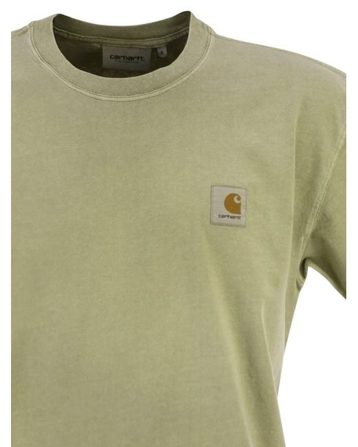 Carhartt Green T-Shirt With Square Label