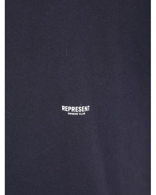 Represent Blue "Micro Owners Club" T-Shirt for men